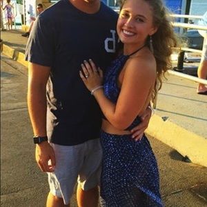 Navy Diamond Men’s Tee